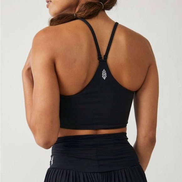 💗GET 20% OFF💗 NWT FP Movement Can't Get Enough Cami - Black - Picture 2 of 9